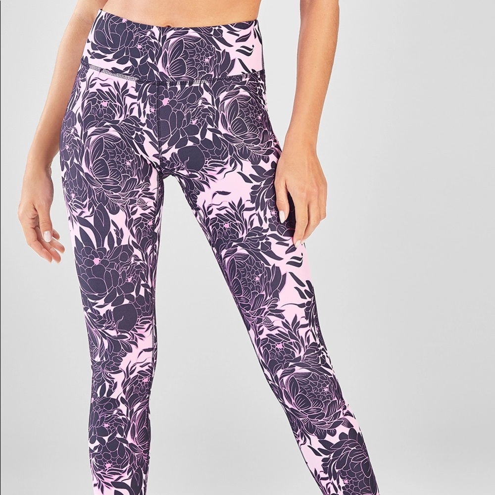 Fabletics High-Waisted Foldover PowerHold Leggings